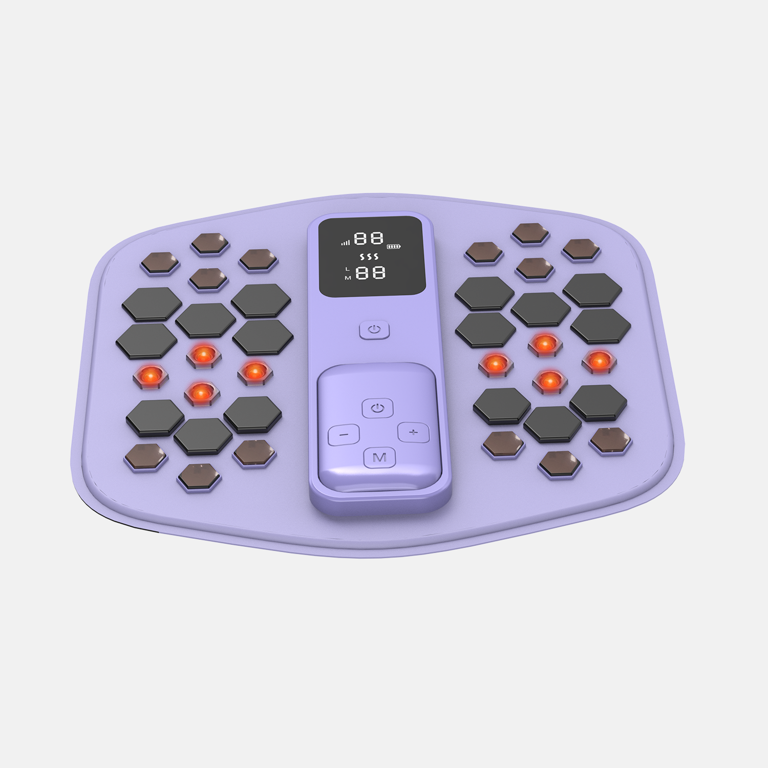 3 in 1 EMS Foot Trainer with Heating and RLT