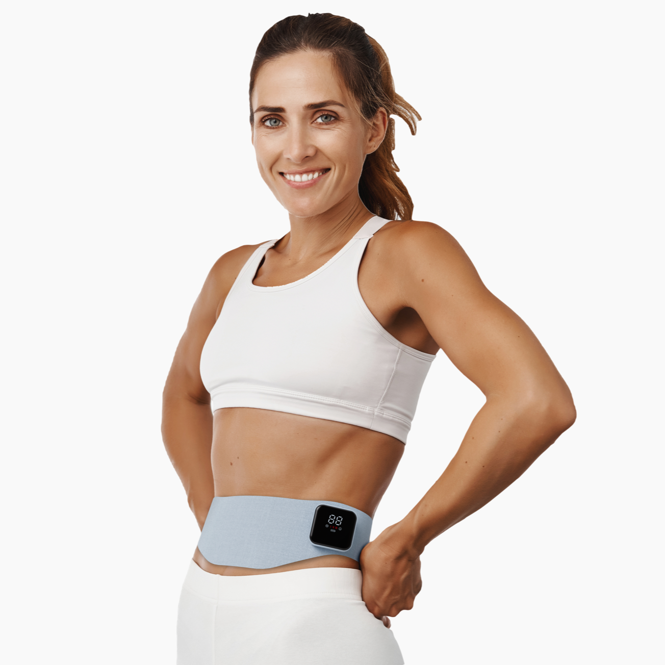 EMS Heating Belt for Ab and Lower Back